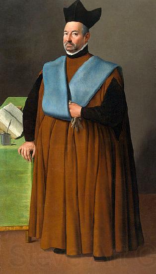 Francisco de Zurbaran Retrato del doctor Juan Martenez Serrano Spain oil painting art